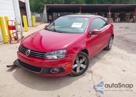 2012 Volkswagen Eos Lux from USA, damaged, VIN WVWFW7AH0CV002182